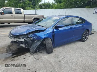 2015 Chrysler 200 S with VIN 1C3CCCBB0FN708771, listed as a Copart auction lot 61385005 with 93,141 mi miles and Salvage title. Bid and sale history available at DreamBid. Image 1.