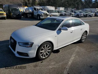 2014 Audi A4 Premium z VIN WAUAFAFL5EN014574, wystawiony jako Copart lot #47197225 z przebiegiem 125 275 mil mil oraz Szkoda całkowita • Salvage title. Historia ofert i sprzedaży dostępna na DreamBid. Obrazek 1.