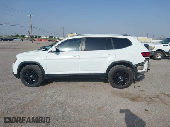 2019 Volkswagen Atlas SEL z VIN 1V2MR2CA8KC569640, wystawiony jako IAAI lot #42083995 z przebiegiem 127 104 mil mil oraz . Historia ofert i sprzedaży dostępna na DreamBid. Obrazek 14.