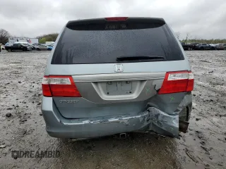 2007 Honda Odyssey EX-L with VIN 5FNRL38607B011150, listed as a Copart auction lot 51811195 with 218,189 mi miles and Salvage Title. Bid and sale history available at carsss.com. Image 6.