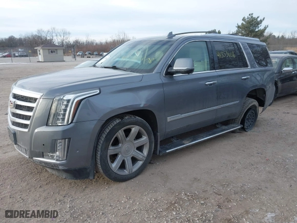 2019 Cadillac Escalade Premium Luxury with VIN 1GYS4CKJ9KR182956, listed as a IAAI auction lot 41353808 with 109,896 mi miles. Bid and sale history available at carsss.com. Image 21.