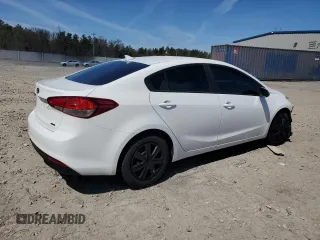 2017 Kia Forte LX with VIN 3KPFK4A70HE086274, listed as a Copart auction lot 53065645 with 127,926 mi miles and Non Repairable. Bid and sale history available at carsss.com. Image 3.