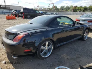 2002 Lexus SC 430 with VIN JTHFN48Y420003210, listed as a Copart auction lot 68178414 with 158,974 mi miles and Clean Title. Bid and sale history available at carsss.com. Image 3.