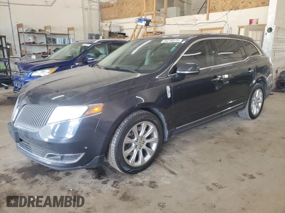2014 Lincoln MKT EcoBoost with VIN 2LMHJ5AT9EBL53641, listed as a Copart auction lot 55218375 with 225,386 mi miles and Clean Title. Bid and sale history available at DreamBid. Image 1.
