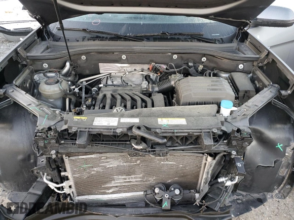 2022 Volkswagen Atlas SE with VIN 1V2JE2CA8NC209285, listed as a Copart auction lot 45026735 with 69,379 mi miles and Non repairable. Bid and sale history available at DreamBid. Image 12.