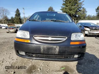 2008 Chevrolet Aveo LS with VIN KL1TD66608B164419, listed as a Copart auction lot 51552215 with 158,791 mi miles and Salvage Title. Bid and sale history available at DreamBid. Image 5.