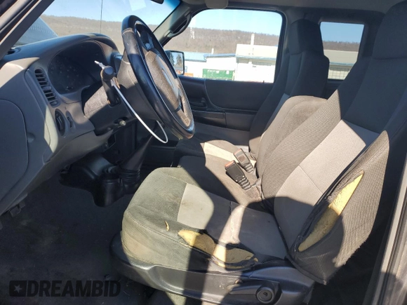 2009 Ford Ranger XL with VIN 1FTZR15E69PA51191, listed as a Copart auction lot 42599105 with 155,744 mi miles and Salvage Title. Bid and sale history available at carsss.com. Image 7.