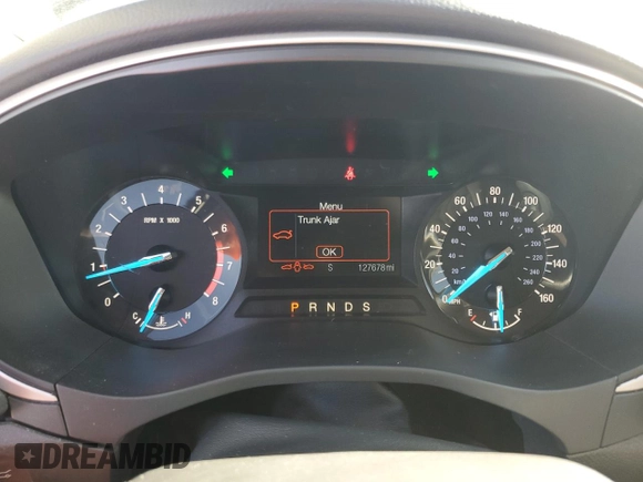2013 Ford Fusion SE with VIN 3FA6P0H70DR341854, listed as a Copart auction lot 42505645 with 127,678 mi miles and Salvage title. Bid and sale history available at DreamBid. Image 9.