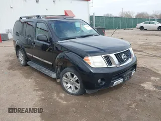 2008 Nissan Pathfinder S with VIN 5N1AR18U08C603446, listed as a IAAI auction lot 41811288 with 1 mi miles. Bid and sale history available at carsss.com. Image 1.