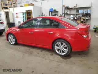 2012 Chevrolet Cruze LTZ with VIN 1G1PH5SC0C7295441, listed as a Copart auction lot 53888705 with 79,580 mi miles and Clean Title. Bid and sale history available at carsss.com. Image 2.
