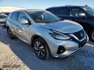 2023 Nissan Murano SL with VIN 5N1AZ2CS5PC126359, listed as a Copart auction lot 89097955 with 19,219 mi miles and Salvage Title. Bid and sale history available at carsss.com. Image 4.