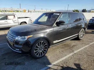 2016 Land Rover Range Rover with VIN SALGV3EF5GA307952, listed as a Copart auction lot 81988434 with 122,895 mi miles and Clean title. Bid and sale history available at DreamBid. Image 1.