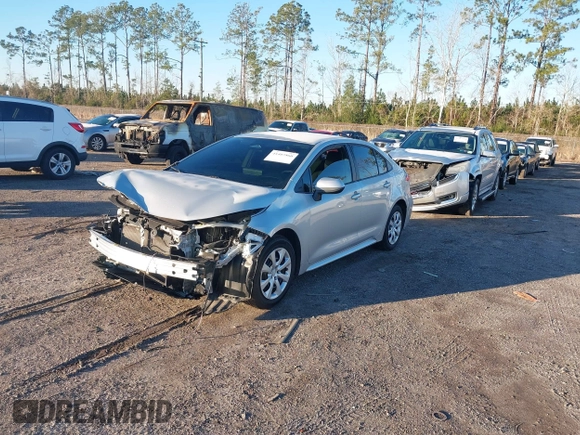 2023 Toyota Corolla LE with VIN 5YFB4MDE7PP048430, listed as a IAAI auction lot 41407860 with 32,168 mi miles and . Bid and sale history available at DreamBid. Image 17.