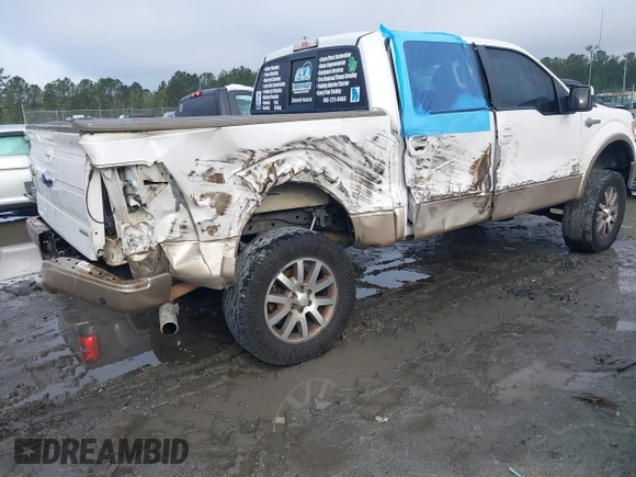 2013 Ford F-150 XL with VIN 1FTFW1EF8DKF91376, listed as a IAAI auction lot 41923110 with 226,254 mi miles and . Bid and sale history available at DreamBid. Image 4.