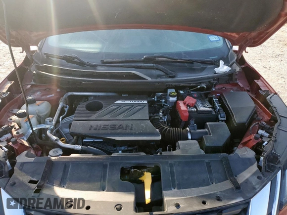 2023 Nissan Rogue S with VIN 5N1BT3AA5PC913771, listed as a Copart auction lot 59110385 with 34,559 mi miles and Salvage title. Bid and sale history available at DreamBid. Image 12.