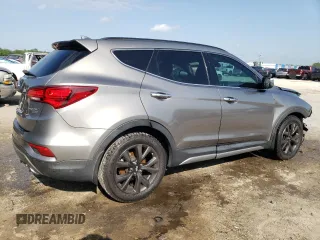 2017 Hyundai Santa Fe Ultimate with VIN 5XYZW4LA0HG483416, listed as a Copart auction lot 51505655 with 140,022 mi miles and Salvage title. Bid and sale history available at DreamBid. Image 3.