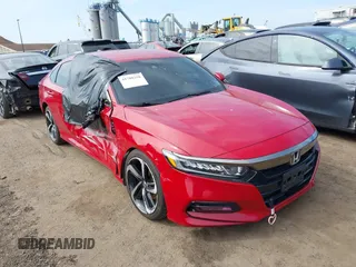 2018 Honda Accord Sedan Sport 1.5T with VIN 1HGCV1F32JA182674, listed as a IAAI auction lot 41788258 with 71,702 mi miles. Bid and sale history available at carsss.com. Image 1.