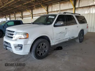 2016 Ford Expedition EL Platinum with VIN 1FMJK1LT8GEF20479, listed as a Copart auction lot 76396204 with 107,007 mi miles and Salvage Title. Bid and sale history available at carsss.com. Image 1.