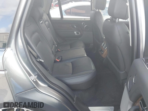 2019 Land Rover Range Rover HSE with VIN SALGS2SV0KA537745, listed as a IAAI auction lot 42245270 with 49,616 mi miles and . Bid and sale history available at DreamBid. Image 8.