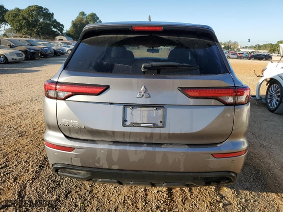 2022 Mitsubishi Outlander SE with VIN JA4J3UA84NZ068970, listed as a Copart auction lot 74926114 with 17,498 mi miles and Salvage Title. Bid and sale history available at carsss.com. Image 6.