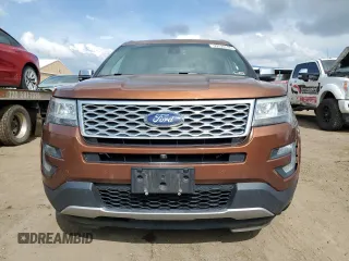 2017 Ford Explorer Platinum with VIN 1FM5K8HT8HGA16023, listed as a Copart auction lot 59529195 with 101,609 mi miles and Salvage title. Bid and sale history available at DreamBid. Image 5.