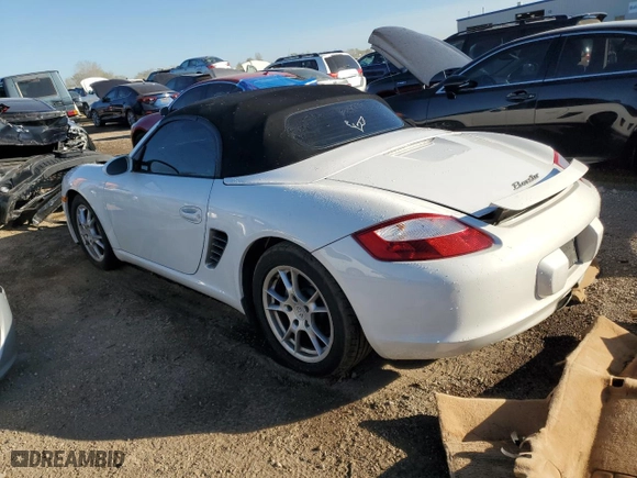 2007 Porsche Boxster with VIN WP0CA29887U711141, listed as a Copart auction lot 72948974 with 89,688 mi miles and Salvage Title. Bid and sale history available at carsss.com. Image 2.