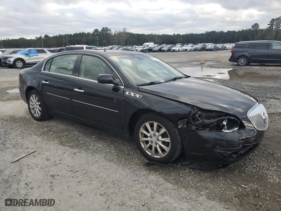 2010 Buick Lucerne CXL with VIN 1G4HC5EM3AU129214, listed as a Copart auction lot 80140144 with NaN miles and Salvage Title. Bid and sale history available at carsss.com. Image 4.