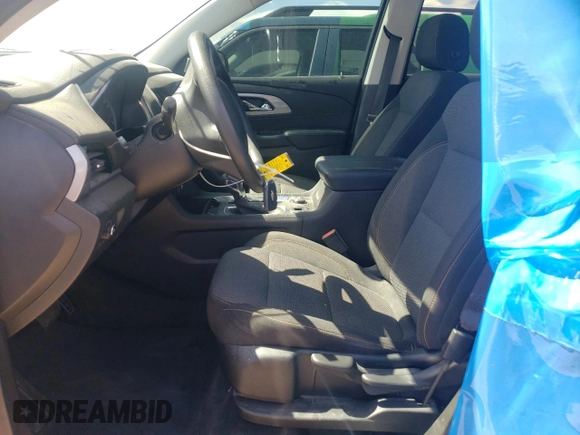 2021 Chevrolet Traverse LS with VIN 1GNERFKW9MJ200804, listed as a Copart auction lot 54784495 with 108,839 mi miles and Salvage title. Bid and sale history available at DreamBid. Image 7.