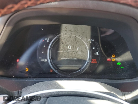 2022 Lexus UX 250h F Sport with VIN JTHE9JBH2N2056763, listed as a Copart auction lot 70052364 with 50,802 mi miles and Salvage Title. Bid and sale history available at DreamBid. Image 9.