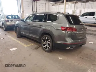 2021 Volkswagen Atlas SEL Premium z VIN 1V2TR2CA9MC589541, wystawiony jako IAAI lot #41848459 z przebiegiem 40 577 mil mil oraz . Historia ofert i sprzedaży dostępna na DreamBid. Obrazek 3.