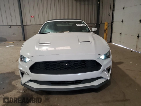 2018 Ford Mustang EcoBoost Premium with VIN 1FATP8UH9J5124396, listed as a Copart auction lot 61781055 with 105,036 mi miles and Salvage title. Bid and sale history available at DreamBid. Image 5.