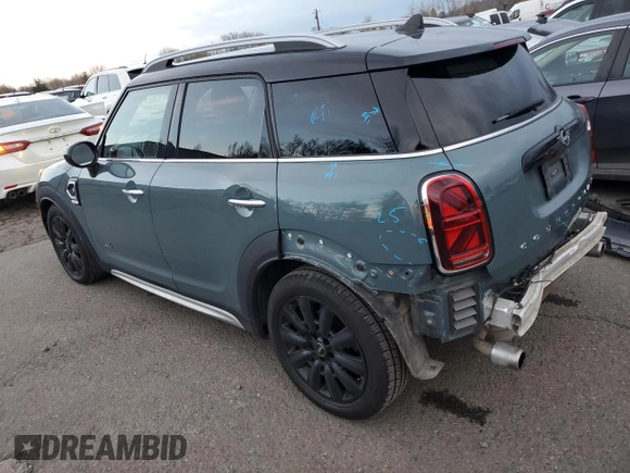 2021 MINI Countryman Cooper S with VIN WMZ83BR07M3M70345, listed as a Copart auction lot 84905614 with 42,000 mi miles and Salvage title. Bid and sale history available at DreamBid. Image 2.
