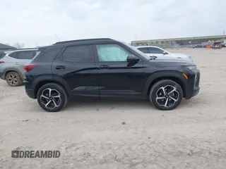 2023 Chevrolet TrailBlazer RS with VIN KL79MUSL2PB151394, listed as a IAAI auction lot 42063565 with 10,634 mi miles and . Bid and sale history available at DreamBid. Image 13.