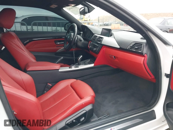2014 BMW 4 Series 428i xDrive with VIN WBA3N5C56EK196702, listed as a IAAI auction lot 40934482 with 120,292 mi miles. Bid and sale history available at carsss.com. Image 5.