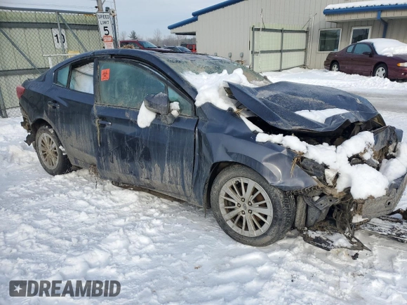 2017 Subaru Impreza Premium with VIN 4S3GKAD69H3606419, listed as a Copart auction lot 42948275 with Not provided miles and Salvage title. Bid and sale history available at DreamBid. Image 4.