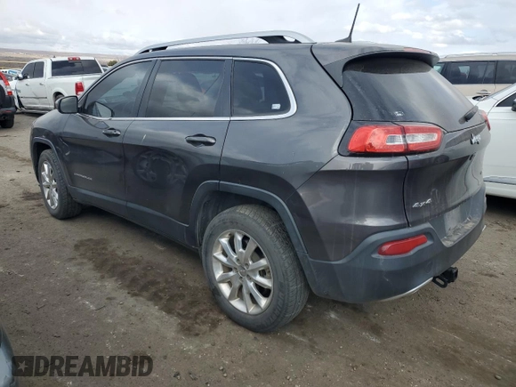 2017 Jeep Cherokee Limited with VIN 1C4PJMDBXHW537028, listed as a Copart auction lot 43150265 with 150,946 mi miles and Salvage Title. Bid and sale history available at carsss.com. Image 2.