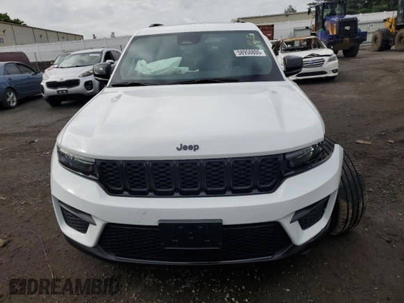 2024 Jeep Grand Cherokee Altitude X with VIN 1C4RJHAG4RC247791, listed as a Copart auction lot 58950805 with 10,467 mi miles and Salvage title. Bid and sale history available at DreamBid. Image 5.