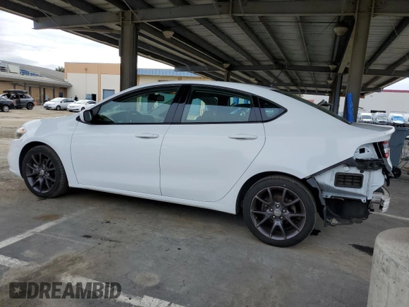 2016 Dodge Dart SE with VIN 1C3CDFAA0GD690593, listed as a Copart auction lot 47416015 with 78,114 mi miles and Salvage Title. Bid and sale history available at DreamBid. Image 2.