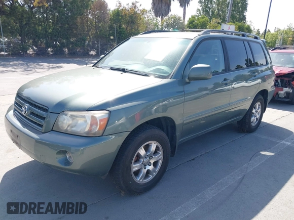 2005 Toyota Highlander z VIN JTEEP21A550082010, wystawiony jako IAAI lot #42283736 z przebiegiem 200 487 mil mil oraz . Historia ofert i sprzedaży dostępna na DreamBid. Obrazek 2.