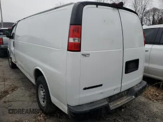 2017 Chevrolet Express Cargo Van with VIN 1GCWGBFF4H1122833, listed as a Copart auction lot 85538934 with 0 mi miles and Salvage Title. Bid and sale history available at carsss.com. Image 2.