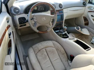 2008 Mercedes-Benz CLK 550 with VIN WDBTK72FX8T095838, listed as a Copart auction lot 78618154 with Not Provided miles and Salvage Title. Bid and sale history available at DreamBid. Image 8.