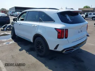 2022 Kia Sorento EX with VIN 5XYRH4LFXNG088838, listed as a IAAI auction lot 42429064 with 62,808 mi miles and . Bid and sale history available at DreamBid. Image 3.