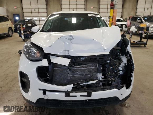 2019 Kia Sportage LX with VIN KNDPM3AC2K7568662, listed as a Copart auction lot 48356255 with 26,217 mi miles and Salvage Title. Bid and sale history available at carsss.com. Image 5.