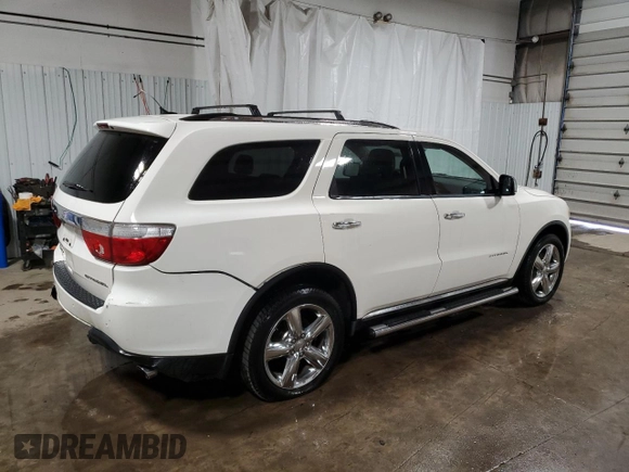 2012 Dodge Durango Citadel with VIN 1C4SDJET4CC131246, listed as a Copart auction lot 52932215 with 151,541 mi miles and Salvage Title. Bid and sale history available at carsss.com. Image 3.