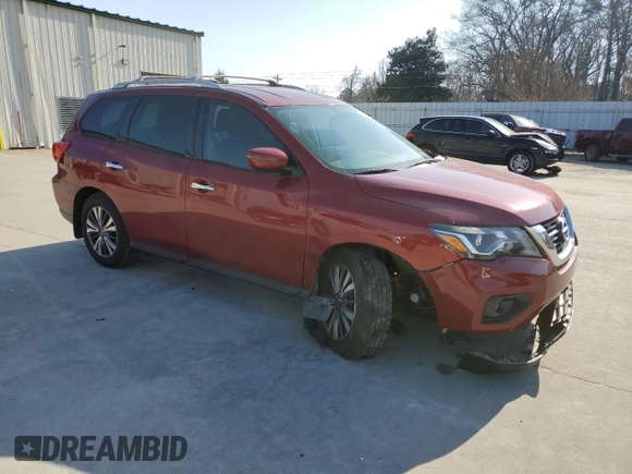2018 Nissan Pathfinder SL with VIN 5N1DR2MN7JC661920, listed as a Copart auction lot 48948895 with 108,424 mi miles and Salvage Title. Bid and sale history available at carsss.com. Image 4.