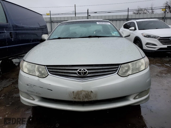 2002 Toyota Solara SE with VIN 2T1CF28P42C593010, listed as a Copart auction lot 50085005 with 214,180 mi miles and Salvage Title. Bid and sale history available at DreamBid. Image 5.