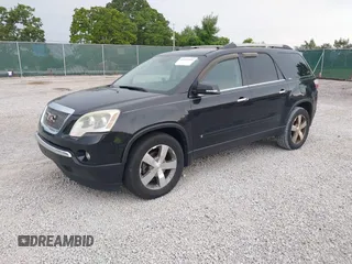 2010 GMC Acadia SLT1 with VIN 1GKLRMED7AJ146062, listed as a IAAI auction lot 42421894 with 183,835 mi miles and . Bid and sale history available at DreamBid. Image 2.