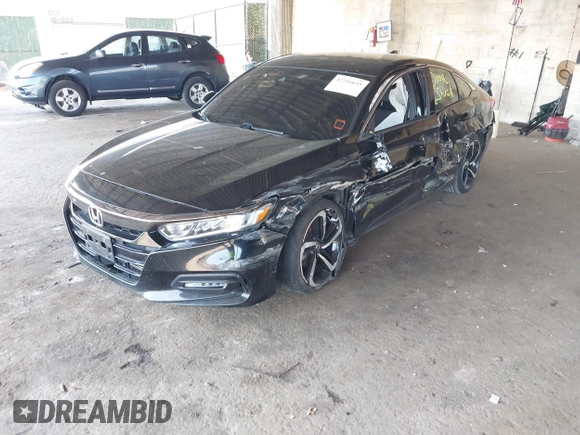 2019 Honda Accord Sport with VIN 1HGCV1F3XKA166546, listed as a IAAI auction lot 42216635 with 64,704 mi miles and . Bid and sale history available at DreamBid. Image 17.