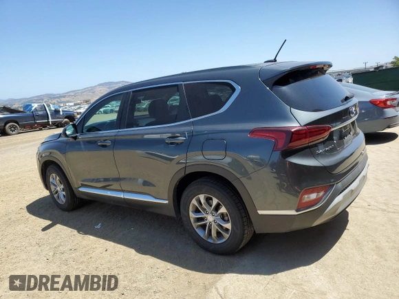 2020 Hyundai Santa Fe SE with VIN 5NMS23AD1LH175836, listed as a Copart auction lot 58008415 with 58,811 mi miles and Salvage title. Bid and sale history available at DreamBid. Image 2.