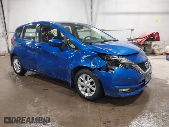 2017 Nissan Note S Plus with VIN 3N1CE2CP6HL379638, listed as a IAAI auction lot 41435633 with 75,006 mi miles and . Bid and sale history available at DreamBid. Image 1.